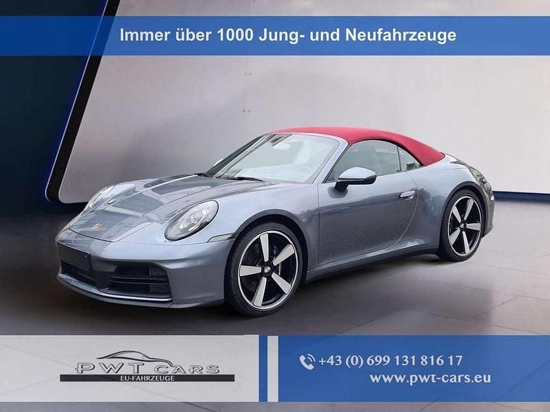 Neu Porsche 911 Carrera Cabriolet 394 PS (289 kW) 2025 Grau Cabrio