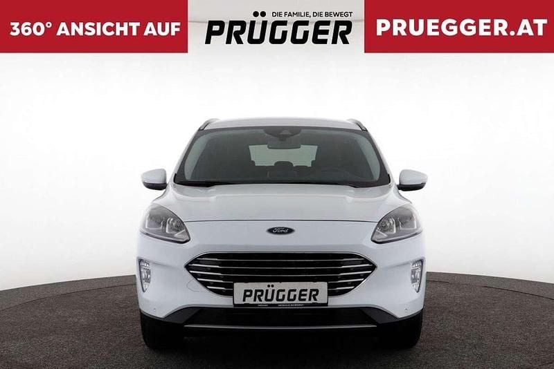 Gebraucht Ford Kuga Titanium 120 PS (88 kW) 2022 Weiß SUV