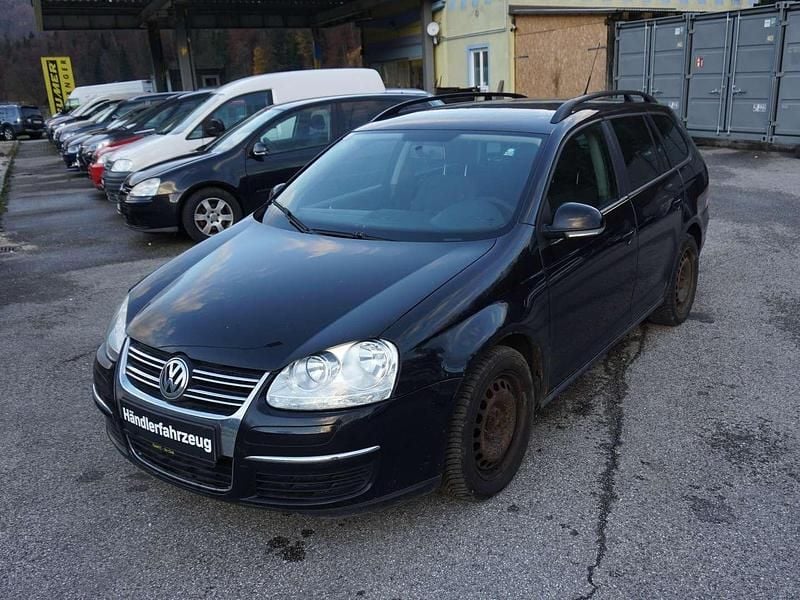 Gebraucht VW Golf V Trendline 105 PS (77 kW) 2008 Schwarz Kombi