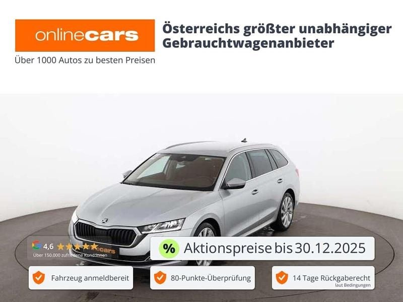 Silber Gebraucht 2021 Skoda Octavia Style Kombi | € 19.390 (Guter Preis) - Bild 1/4