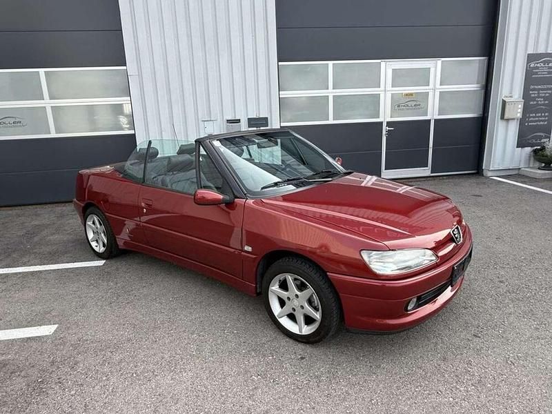 Gebraucht Peugeot 306 Cabriolet 88 PS (64 kW) 1999 Rot Cabrio