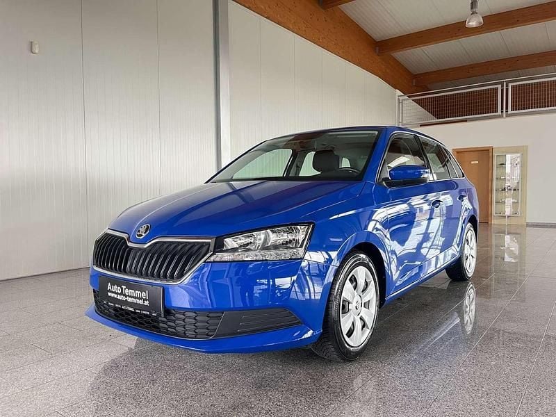 Gebraucht Skoda Fabia Active 60 PS (44 kW) 2021 Blau Kleinwagen
