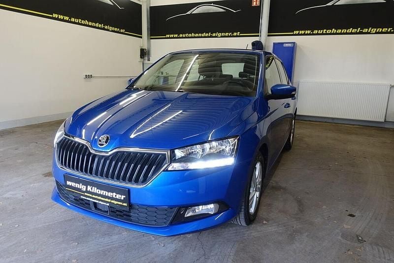 Gebraucht Skoda Fabia Ambition 95 PS (69 kW) 2018 Blau Kleinwagen