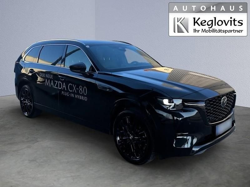 Gebraucht Mazda CX-80 Homura-Line 327 PS (240 kW) 2024 Schwarz  metallic SUV