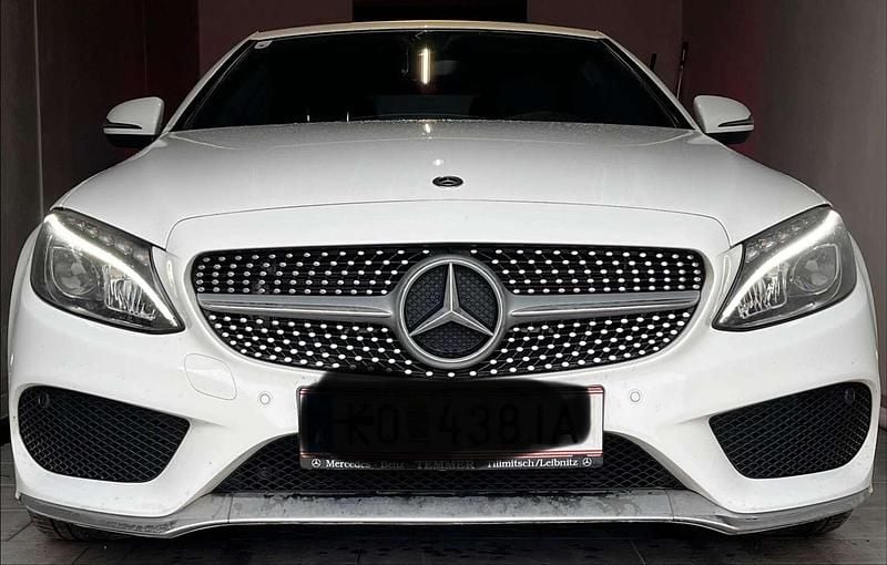 Weiß Gebraucht 2018 Mercedes C200 Cabrio | € 32.890 (Fairer Preis) - Bild 1/4