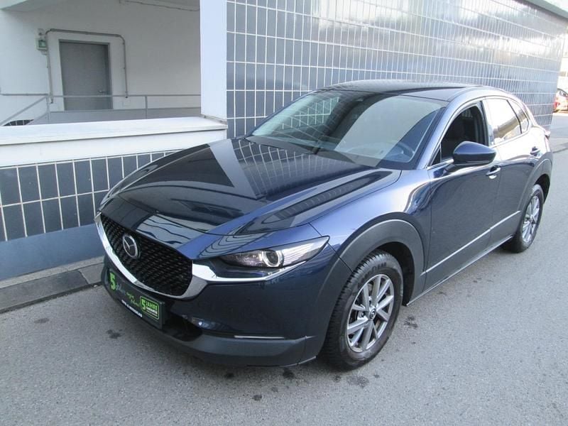 Gebraucht Mazda CX-30 Comfort 122 PS (89 kW) 2020 Blau SUV
