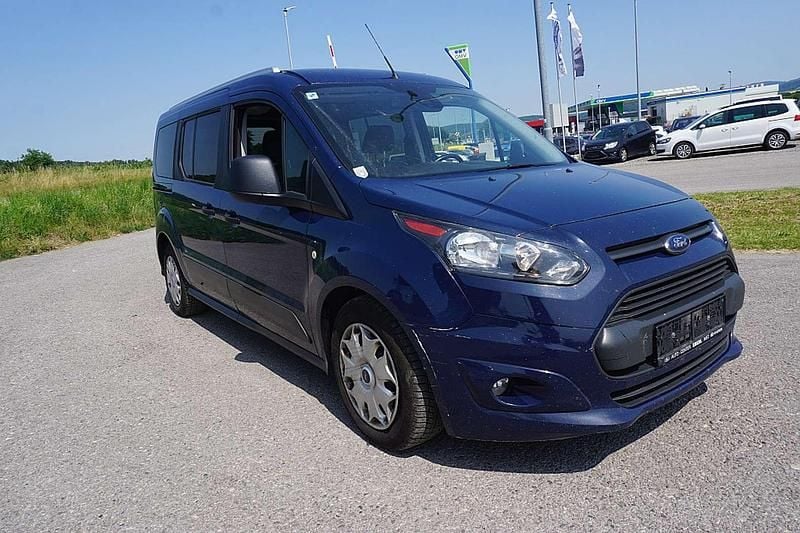 Gebraucht Ford Tourneo Trend 101 PS (74 kW) 2018 Blau Kombi