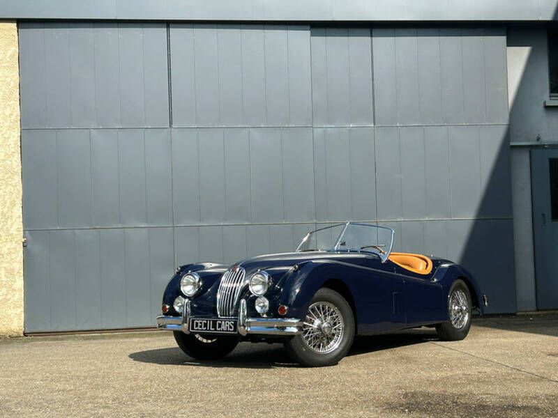 Gebraucht Jaguar XK 193 PS (141 kW) 1956 Blau Cabrio