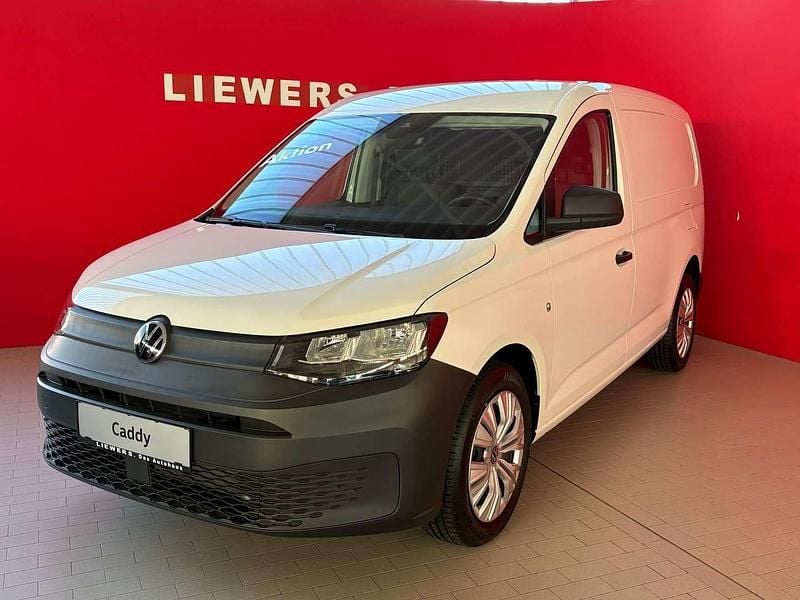 Neu VW Caddy Maxi 122 PS (89 kW) 2025 Weiss  normal Van / Kleinbus