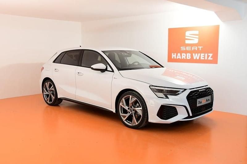 Gebraucht Audi A3 S-Line 200 PS (147 kW) 2023 Dunkelgrau  metallic Coupé