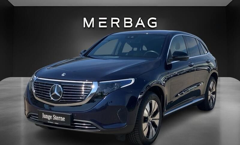 Cavansitblau metallic Gebraucht 2022 Mercedes EQC400 SUV | € 34.990 (Superpreis) - Bild 1/4