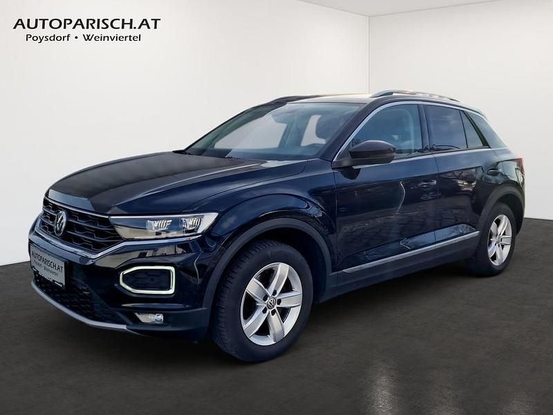 Schwarz metallicperleffektno Gebraucht 2018 VW T-Roc Sport SUV | € 21.490 (Fairer Preis) - Bild 1/4