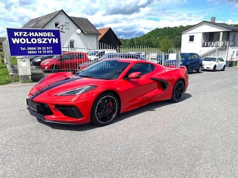 Rot Gebraucht 2023 Corvette C8 Coupé | € 163.900 - Bild 1/4