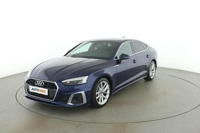 Gebraucht Audi A5 Sportback S-Line 163 PS (119 kW) 2021 Blau Kleinwagen