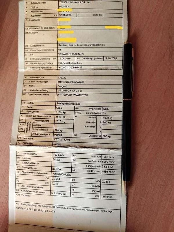 Gebraucht Peugeot 207 73 PS (53 kW) 2010 Grau Limousine