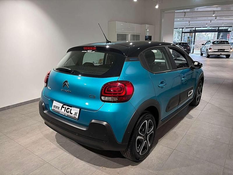 Gebraucht Citroën C3 Feel 83 PS (61 kW) 2021 Blau Kleinwagen