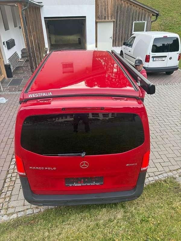 Gebraucht Mercedes V220 Marco Polo 163 PS (119 kW) 2022 Rot Van / Kleinbus