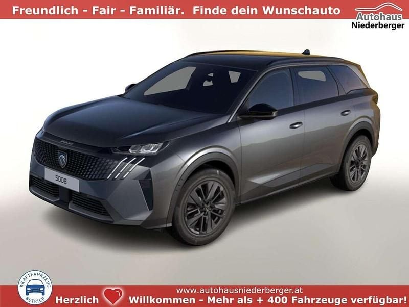Neu Peugeot 5008 Allure 145 PS (106 kW) 2025 Grau Van / Kleinbus