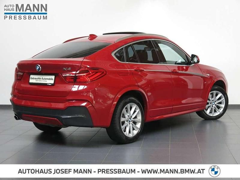 Gebraucht BMW X4 M Sport 190 PS (139 kW) 2017 Rot SUV