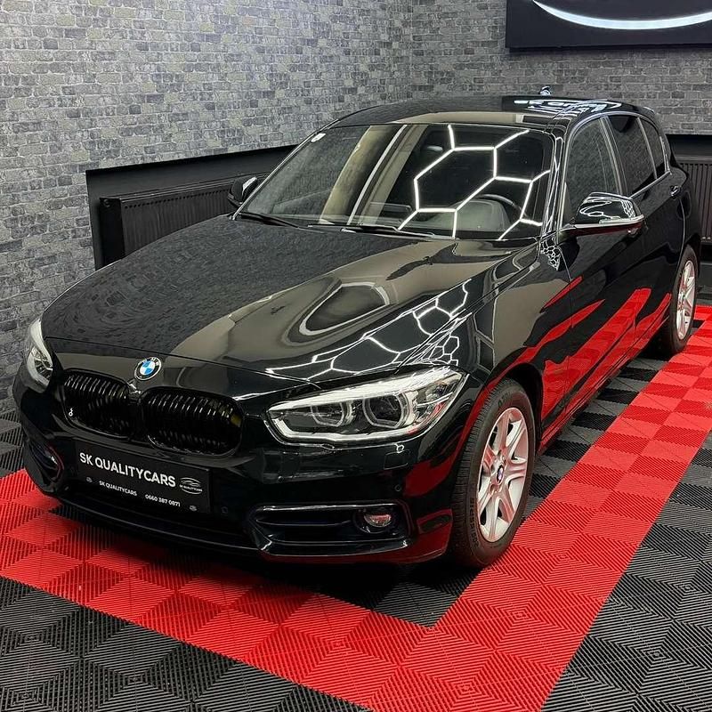 Gebraucht BMW 116 Sport Line 116 PS (85 kW) 2018 Schwarz Kleinwagen