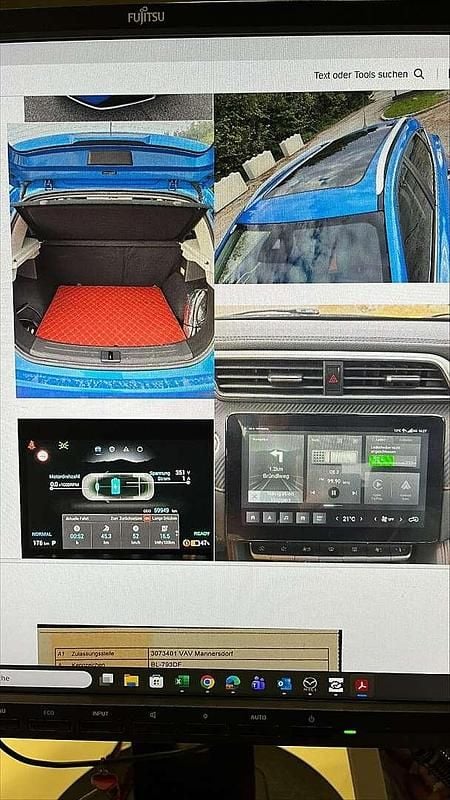 Gebraucht MG ZS Luxury 114 kW (156 PS) 2021 Blau SUV