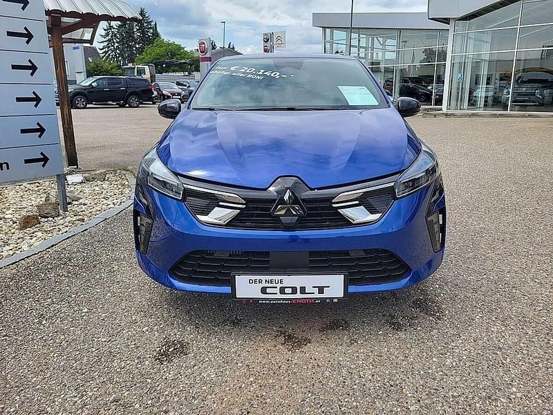 Neu Mitsubishi Colt Intense 91 PS (66 kW) 2025 Blau Kleinwagen