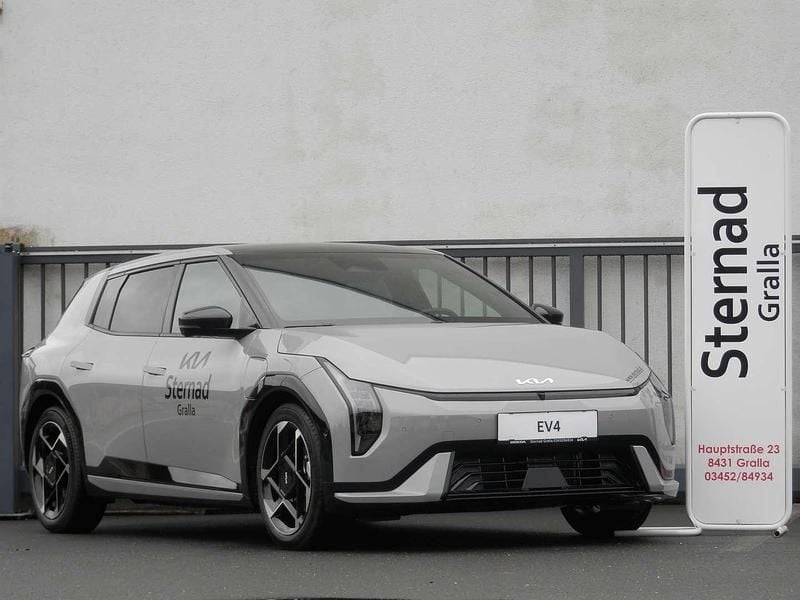 Grau Neu 2025 Kia EV4 GT-Line Kleinwagen | € 47.980 (Guter Preis) - Bild 1/4