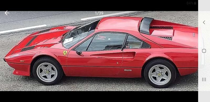 Rot Gebraucht 1983 Ferrari 308 Coupé | € 99.308 - Bild 1/4