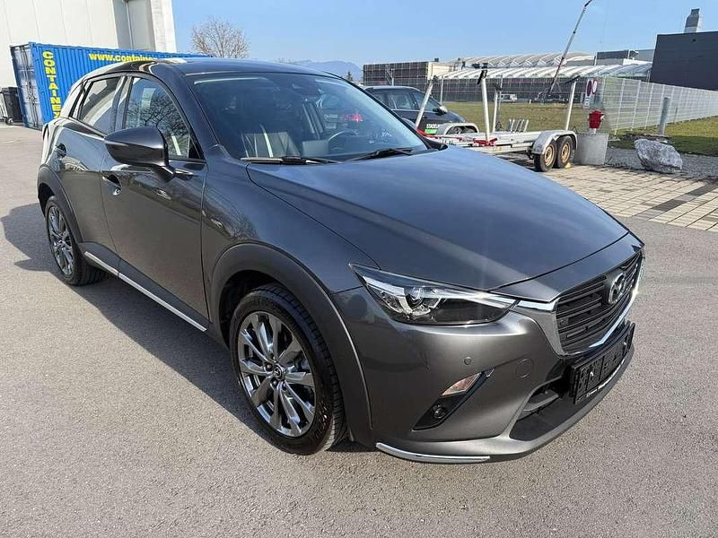 Gebraucht Mazda CX-3 Takumi-Line 121 PS (88 kW) 2019 Grau sonderlackierung SUV