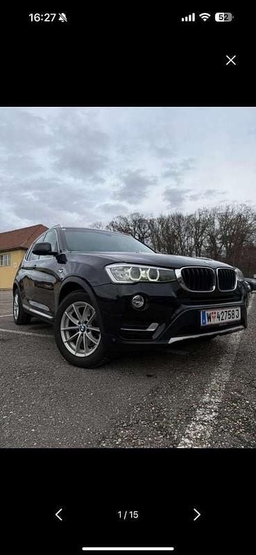 Schwarz Gebraucht 2015 BMW X3 SUV | € 13.500 (Guter Preis) - Bild 1/4