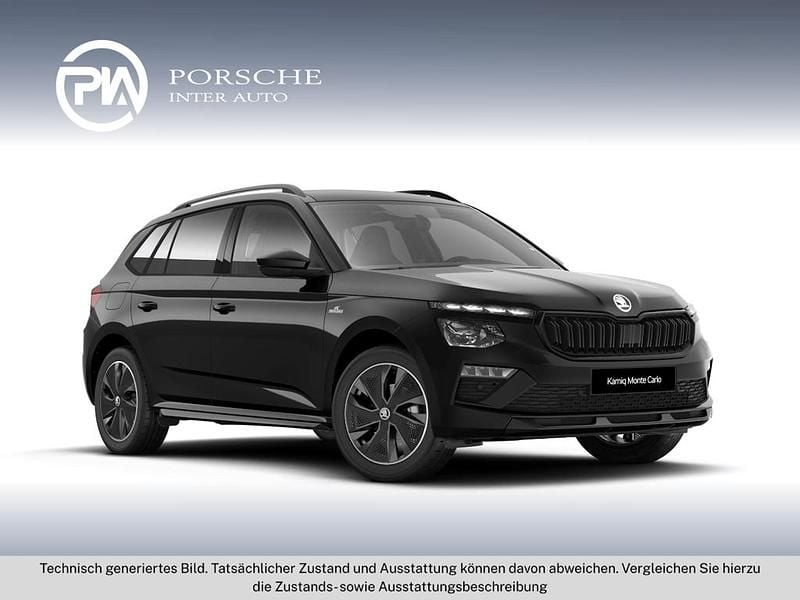 Schwarz metallicperleffektno Neu 2026 Skoda Kamiq Monte Carlo SUV | € 31.780 (Fairer Preis) - Bild 1/4