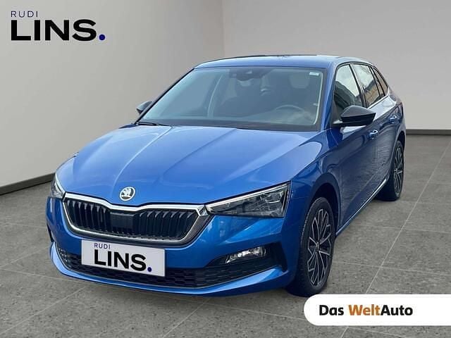 Gebraucht Skoda Scala Ambition 116 PS (85 kW) 2020 Mittelblau  metallic Kleinwagen