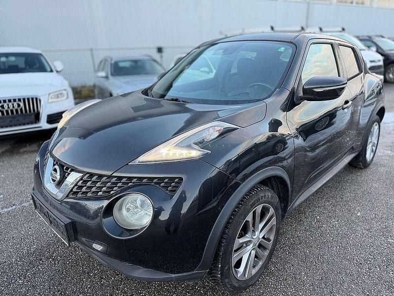 Schwarz Gebraucht 2014 Nissan Juke Acenta SUV | € 6.999 (Superpreis) - Bild 1/4