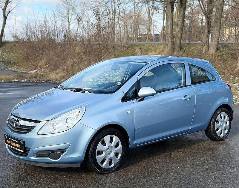 Gebraucht Opel Corsa Edition 80 PS (58 kW) 2009 Blau Kleinwagen