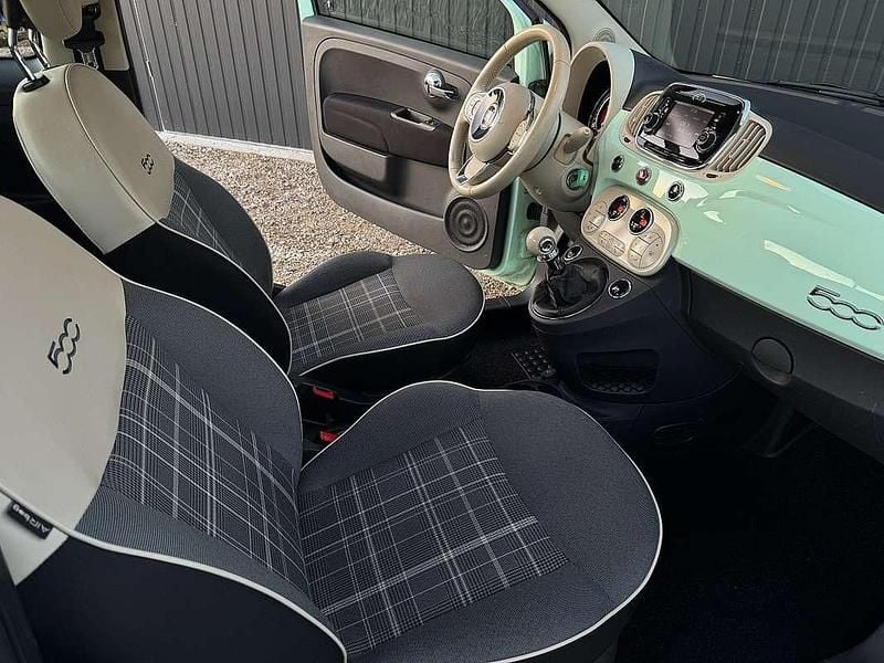 Gebraucht Fiat 500 Lounge 69 PS (50 kW) 2017 Grün Limousine