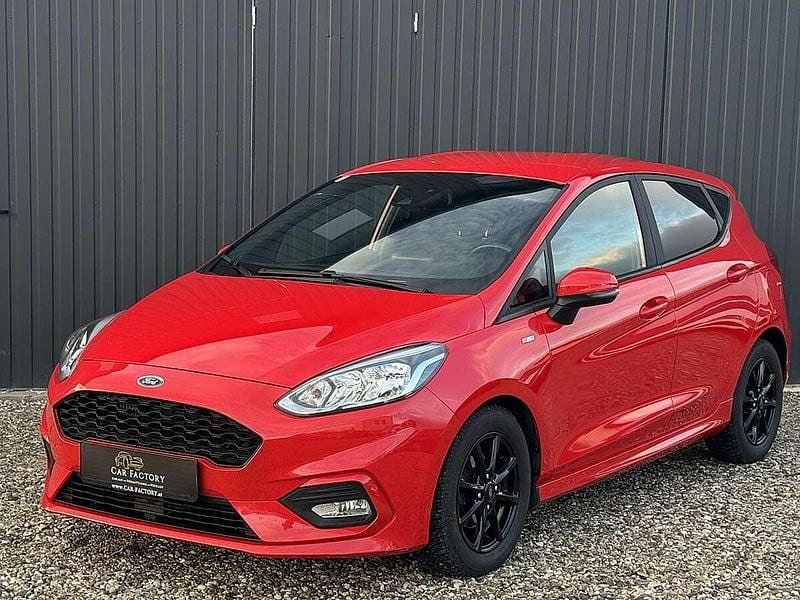 Gebraucht Ford Fiesta ST-Line 101 PS (74 kW) 2019 Rot Kleinwagen