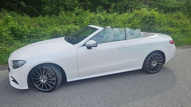 Gebraucht Mercedes E450 AMG line 367 PS (269 kW) 2019 Weiß Cabrio