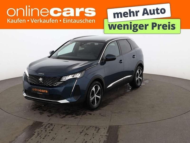 Blau Gebraucht 2021 Peugeot 3008 Allure SUV | € 20.290 (Fairer Preis) - Bild 1/3
