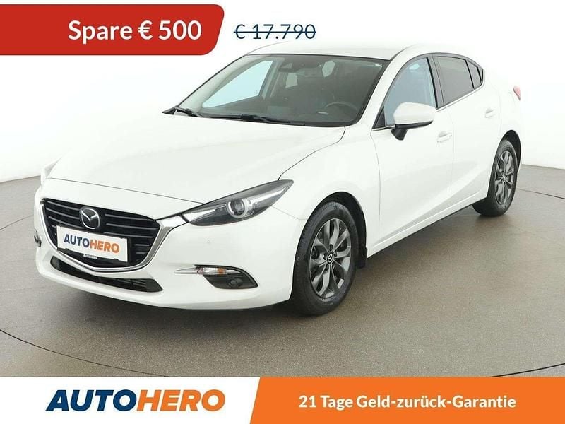 Weiß Gebraucht 2018 Mazda 3 Limousine | € 17.290 - Bild 1/3