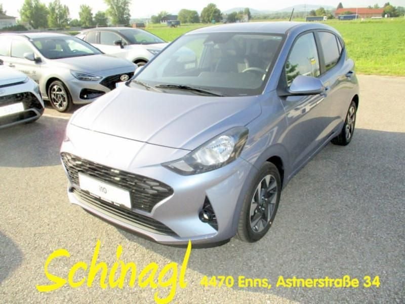 Gebraucht Hyundai i10 GO! 63 PS (46 kW) 2023 Meta blue pearl Kleinwagen