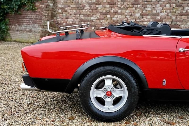 Gebraucht Fiat 124 Abarth 128 PS (94 kW) 1973 Rot Cabrio
