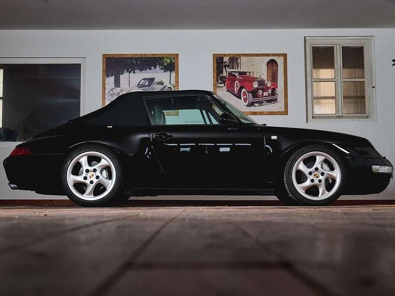 Gebraucht Porsche 911 Carrera 4 Cabriolet 286 PS (210 kW) 1996 Schwarz Cabrio