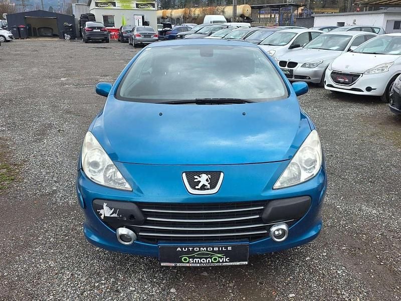 Gebraucht Peugeot 307 CC Active 109 PS (80 kW) 2007 Blau Cabrio