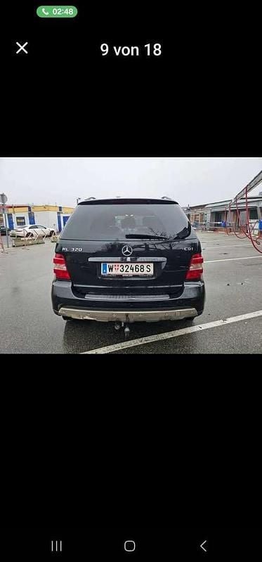 Gebraucht Mercedes ML320 224 PS (164 kW) 2006 Schwarz SUV