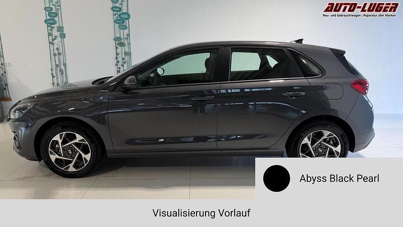 Neu Hyundai i30 GO! 97 PS (71 kW) 2025 Abyss black pearl Limousine