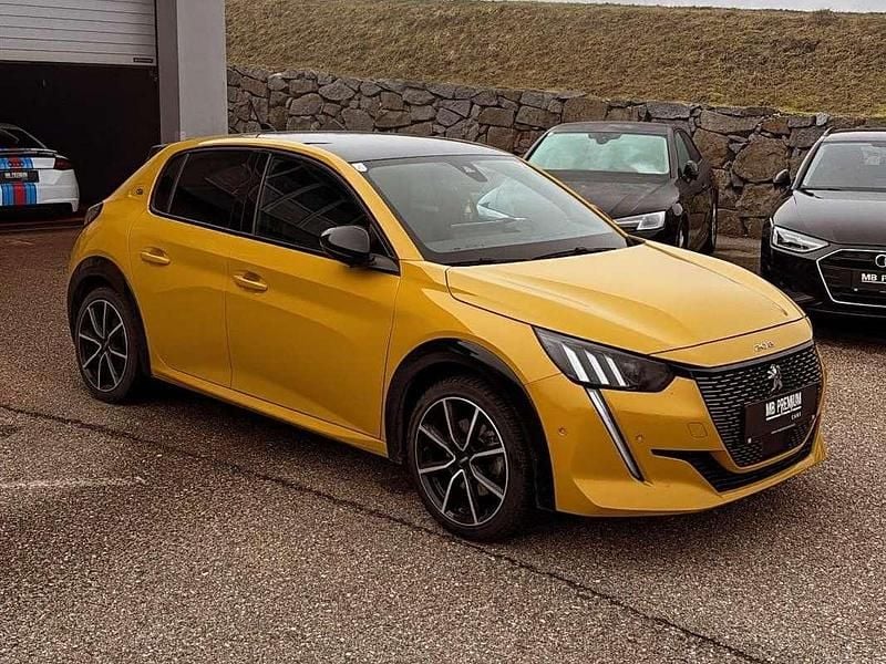 Gebraucht Peugeot e-208 GTi 100 kW (136 PS) 2021 Beige Kleinwagen