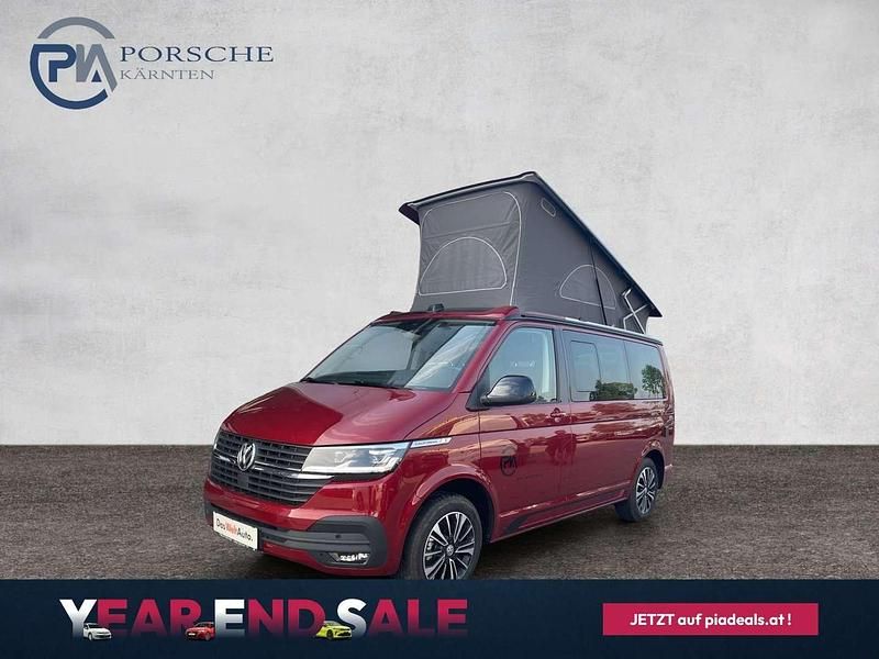 Mittelrot metallic Gebraucht 2024 VW California Edition Van | € 77.777 (Superpreis) - Bild 1/4