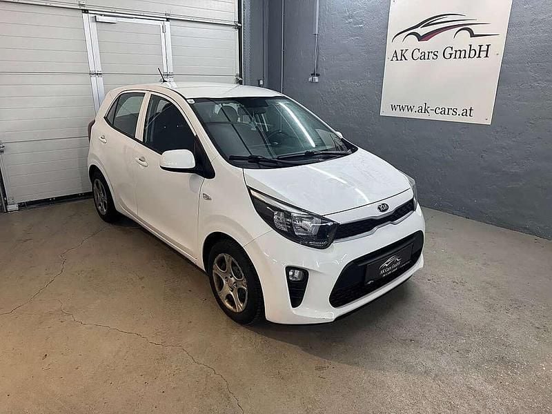 Gebraucht Kia Picanto 67 PS (49 kW) 2018 Weiß Kleinwagen