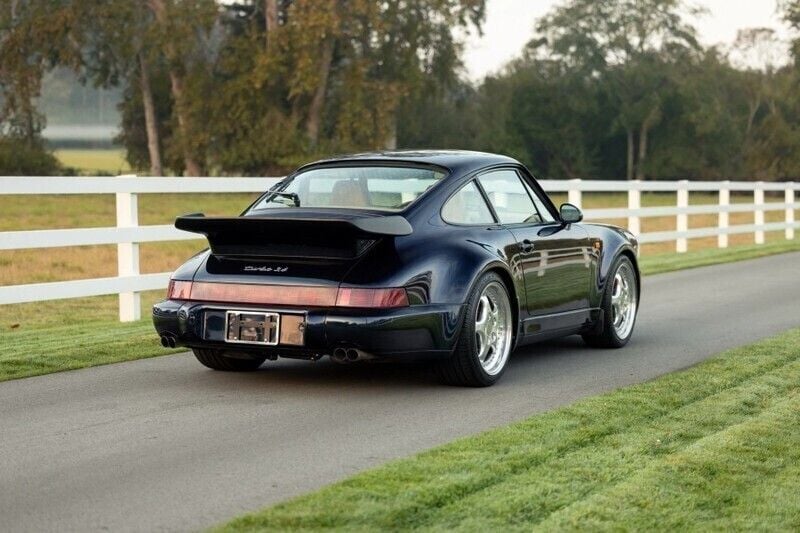 Gebraucht Porsche 911 Turbo 355 PS (261 kW) 1993 Dunkelblau Coupé