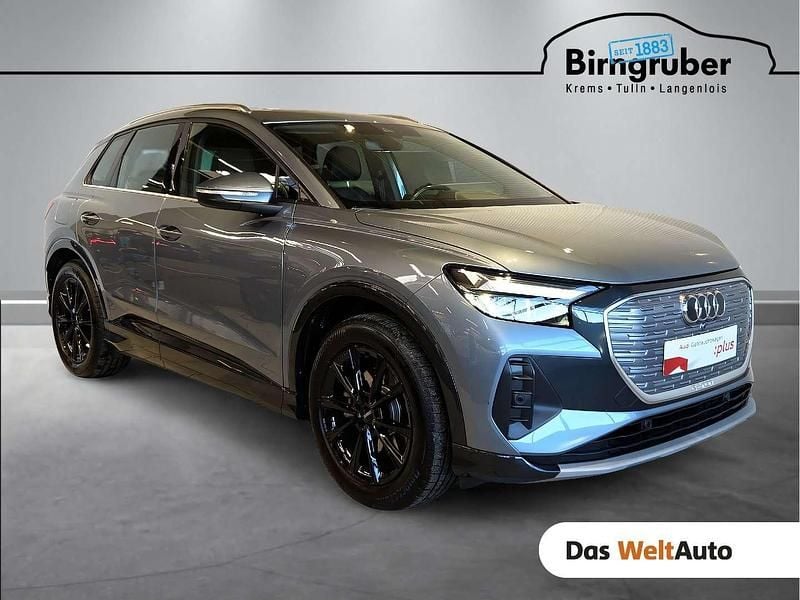 Mittelblau metallic Gebraucht 2021 Audi Q4 e-tron SUV | € 28.990 (Fairer Preis) - Bild 1/4
